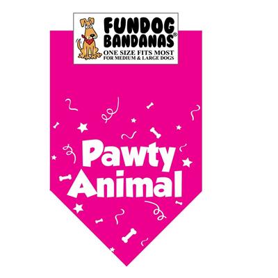 Pawty Animal Bandana - Assorted Colors