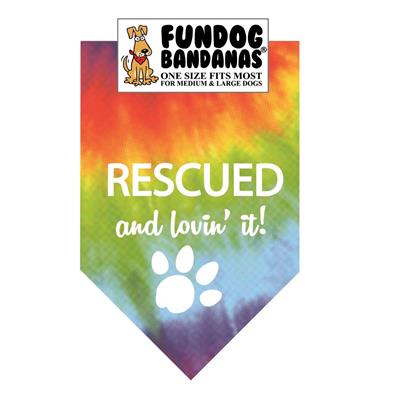  Rescued And Lovin' It! Bandana - Assorted Colors