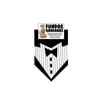  Tuxedo With Black Tie Bandana - Black Only