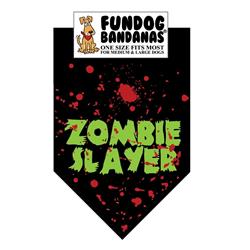Zombie Slayer Bandana - Black Only