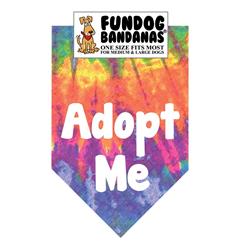 Adopt Me (White Ink) Bandana - Assorted Colors
