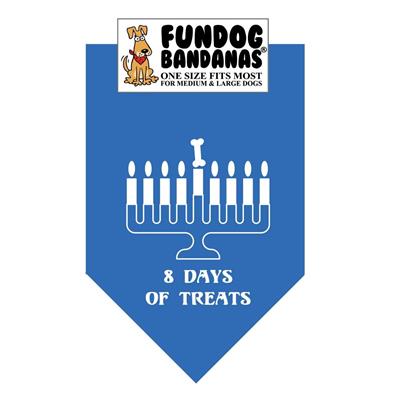  Chanukah 8 Days Of Treats - Mirage Blue