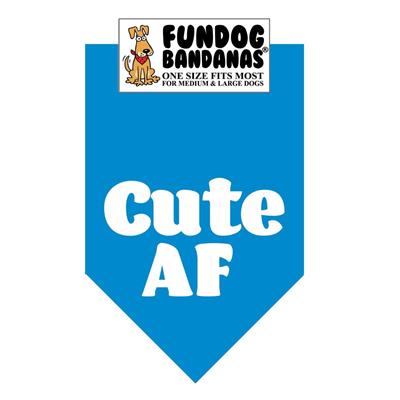  Cute Af Bandana - Assorted Colors