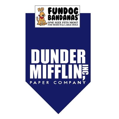 Dunder Mifflin - Navy Blue Only