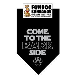 Come To The Bark Side - Black Only