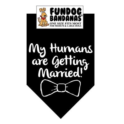  My Humans Are Getting Married Bandana