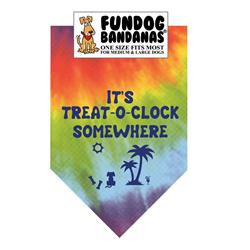 It'S Treat-O-Clock Somewhere Bandana
