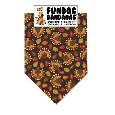  Tossed Turkey Bandana
