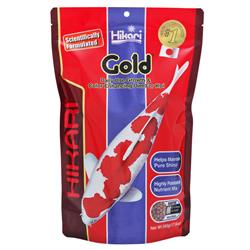 Hikari USA Gold Color Enhancing Pellet Fish Food for Koi and Pond Fishes 1ea/17.6 oz, MD
