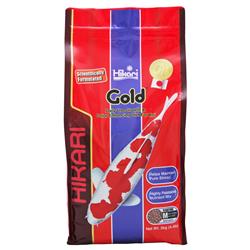 Hikari USA Gold Color Enhancing Pellet Fish Food for Koi and Pond Fishes 1ea/4.4 lb, MD