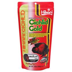 Hikari USA Cichlid Gold Pellets Fish Food 1ea/8.8 oz, MD