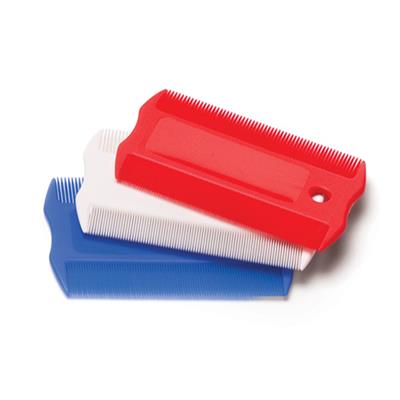 KVP Nylon Flea Combs (White, 72 Pack)