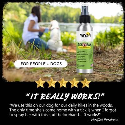 Tick Ban All-Natural Tick Repellent - 4 oz