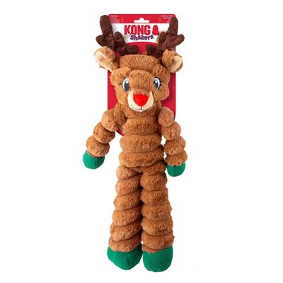 KONG Holiday Shakers™ Crumples Reindeer Dog Toy XL