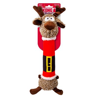 KONG Holiday Shakers™ Luvs Reindeer Dog Toy Md