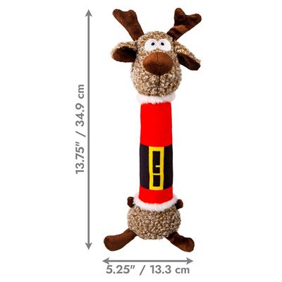 KONG Holiday Shakers™ Luvs Reindeer Dog Toy Md