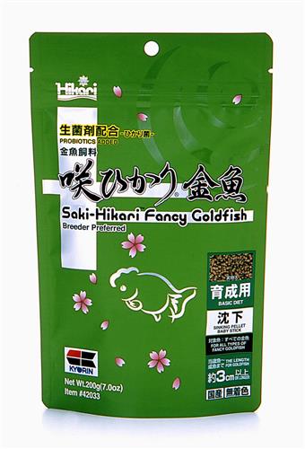 Hikari USA Saki-Hikari Fancy Goldfish Basic Diet Balance Fish Food 1ea/7 oz.