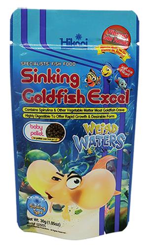Hikari USA Weird Waters Sinking Goldfish Excel Fish Food 1ea/30 g