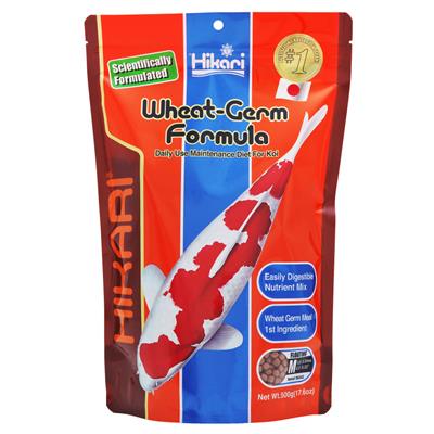 Hikari USA WheatGerm Floating Pellet Fish Food for Koi, Goldfish and Other Pond Fishes 1ea/17.6 oz, MD