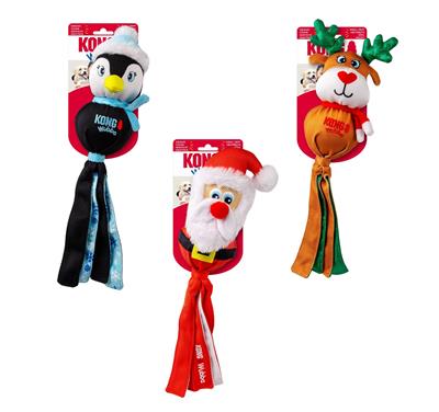 KONG Holiday Wubba™ Dog Toy Assorted Lg
