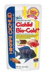 Hikari USA Cichlid BioGold Pellet Fish Food 1ea/2 oz, Mini