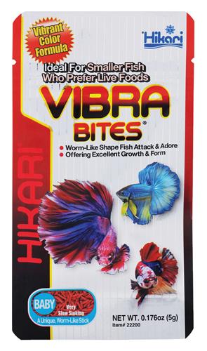 Hikari USA Vibra Bites Betta Fish Food Baby 1ea/0.18 oz.