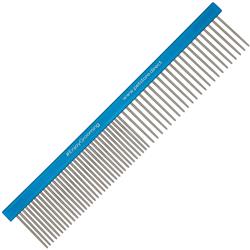 7" 50/50 Flat Blue Comb by PetStore.Direct