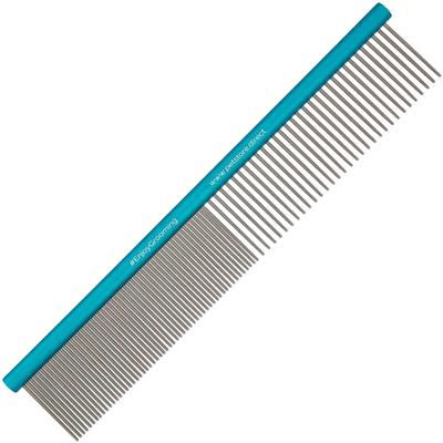 10" 50/50 Round Blue Comb by PetStore.Direct