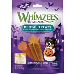 Whimzees Dog Fall Value Bag Medium 6.3oz. 6 Count(Case Of 6)