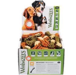 Whimzees Bulk Box Toothbrush Star M 75 Count