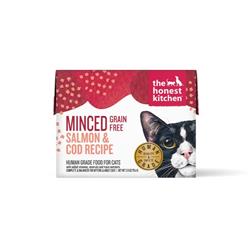 The Honest Kitchen Cat Grain Free Minced Salmon & Cod In Fish Broth Gravy 2.8oz. (Case of 12)