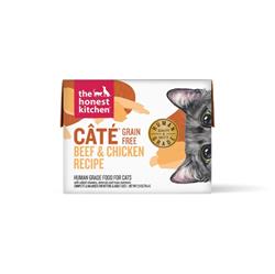 The Honest Kitchen Cat Cate Grain Free Pate Beef & Chicken 2.8oz. (Case of 12)