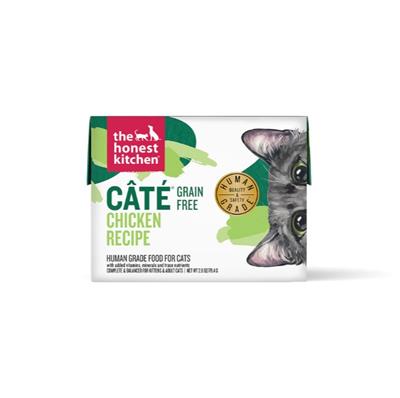The Honest Kitchen Cat Grain Free Pate Chicken 2.8oz. (Case of 12)