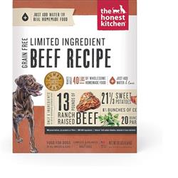The Honest Kitchen Grain Free Hope Lid Beef Chickpeak 10 Lbs.
