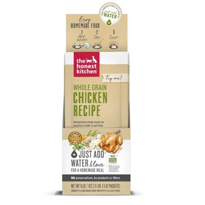 The Honest Kitchen Dog Dehydrated Chicken 1.75oz. 10 Count