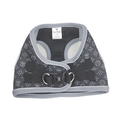 EZ Step-In Harness Vest - Black HD Crown