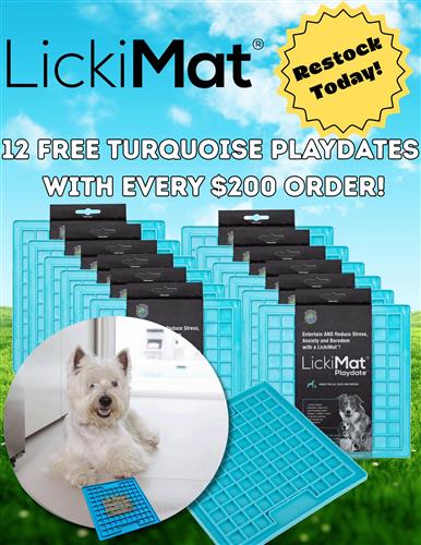 12 Free Playdates with every $200 Order