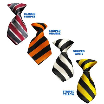 Dog & Cat Neck Ties, "Stripes Group"