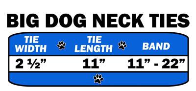 Big Dog Neck Ties, "Chevrons"