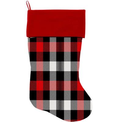 Christmas Velvet Stocking, "Christmas Plaids & Argyles Group"