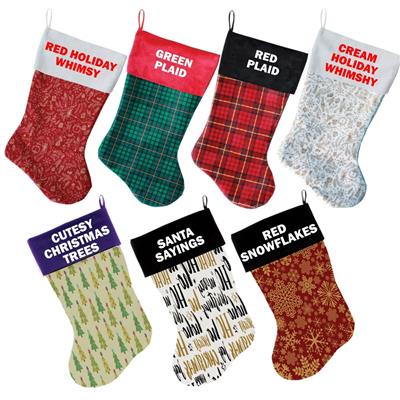 Christmas Velvet Stocking, "Whimsical Christmas Group"