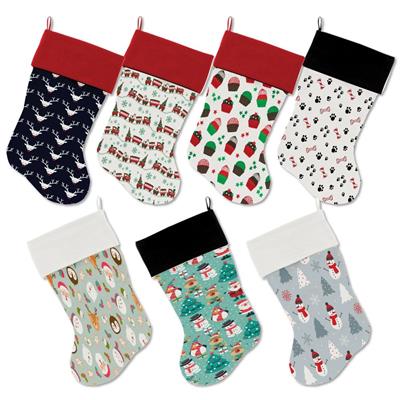 Christmas Velvet Stocking, "Classic Christmas Group"