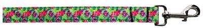 Dog & Cat Nylon Collar or Leash, "Island Flowers"