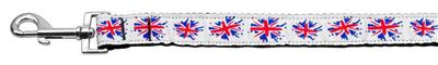 Dog & Cat Nylon Collar or Leash, "Graffiti Union Jack"