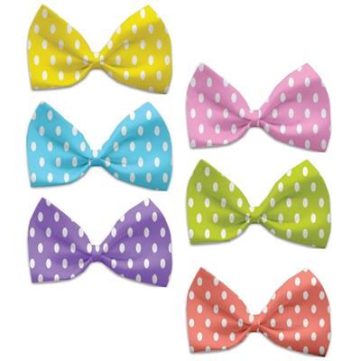 Dog & Cat Bow Ties, "Polka Dots Group"