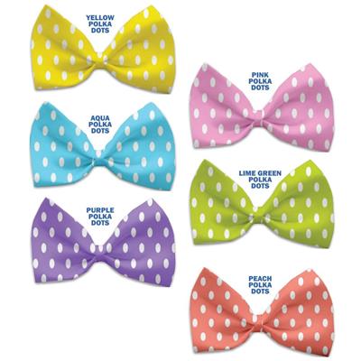 Dog & Cat Bow Ties, "Polka Dots Group"