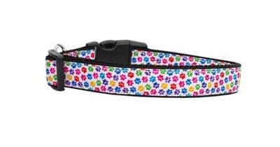 Dog & Cat Nylon Collar or Leash, "Confetti Paws"