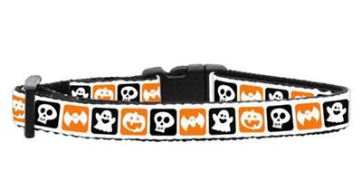 Halloween Dog & Cat Nylon Collar or Leash, "Classic Halloween"