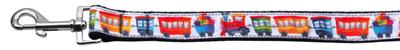 Dog & Cat Nylon Collar or Leash, "Trains"