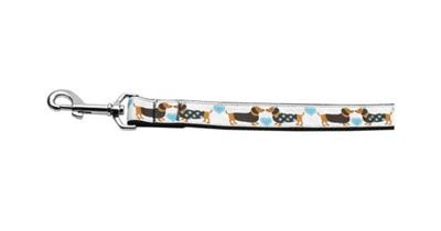 Dog & Cat Nylon Collar or Leash, "Doxie Love"